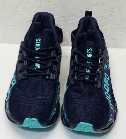 SAOLA TSIODFO Scarpe da Corsa Uomo Sneakers Sportive da Passeggio Blu Taglia 12 NUOVE