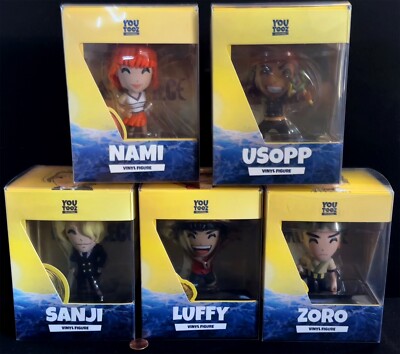 Yootooz One Piece - LUFFY NAMI ZORO USOPP SANJI - Limited Editions Figures