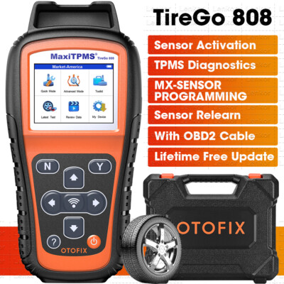 2025 OTOFIX MaxiTPMS 808 Profi Reifendruckkontrollsystem TPMS RDKS Programmier