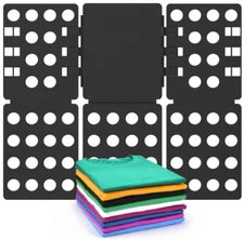Adjustable T-Shirt Clothes Fast Folder Folding Board Laundry For Adult Organizer