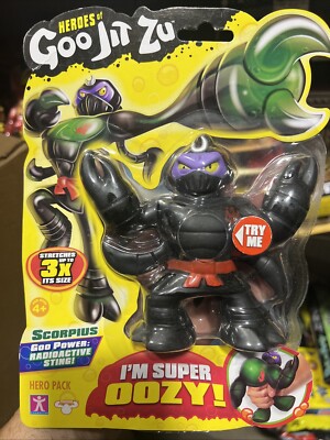 Heroes Of Goo Jit Zu - SCORPIUS - Radioactive - New | eBay