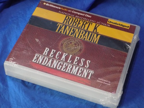 RECKLESS ENDANGERMENT Robert K. Tanenbaum AUDIOBOOK on CD NEW & SEALED Crime - Imagen 3 de 3