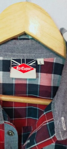 Camicia a quadri manica corta Lee cooda uomo lee Cooper in cotone multicolore... - Foto 2 di 4