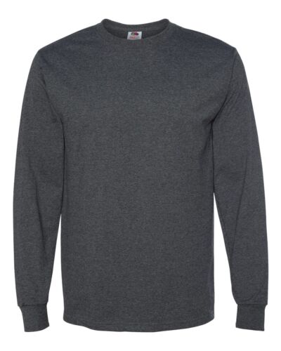 Fruit of the Loom HD Cotton Long Sleeve T-Shirt 4930R - Picture 12 of 12