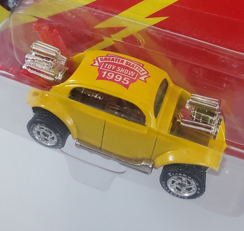 Johnny Lightning VW Bug Bomb Seattle Toy Show 1995 - New! 1