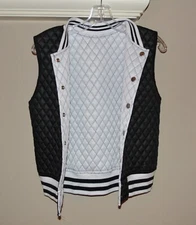 Urban Groove Quilted Hip Hop Vest - Women's size small (reversible)