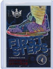 2020-21 Panini Court Kings First Steps Ruby Rookie #2 Anthony Edwards #086/149