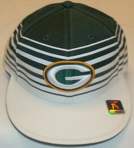 green bay flat bill hat
