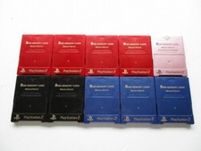 PlayStation 2 Memory card 8MB Lot of 10 FUJIWORK JP