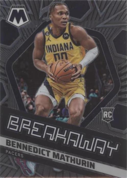 2022-23 Panini Mosaic - Bennedict Mathurin #13 - 1 of 2