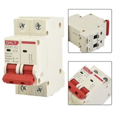 Control Equipment Panels Circuit Breaker Breaker ABS/plastic DC500V Fixed