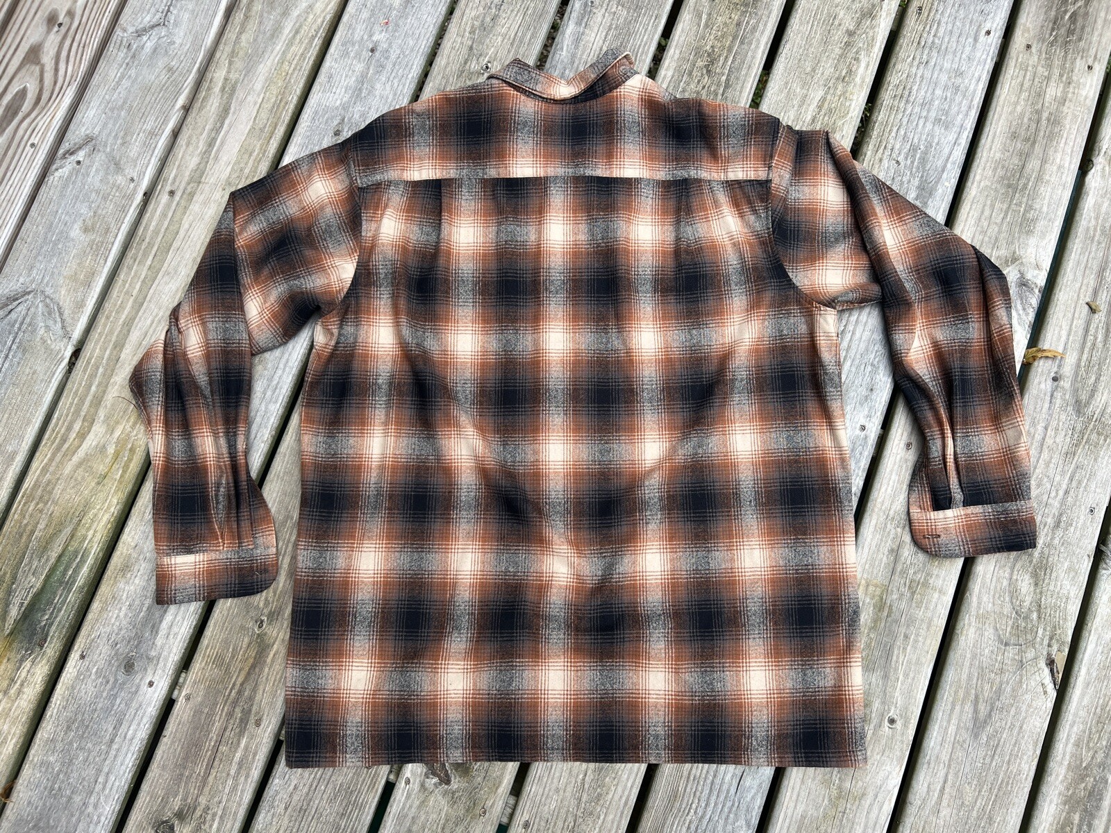 Men&rsquo;s Pendleton Original Board Shirt 100% Virgin Wool Flannel Size XXXL Tall 