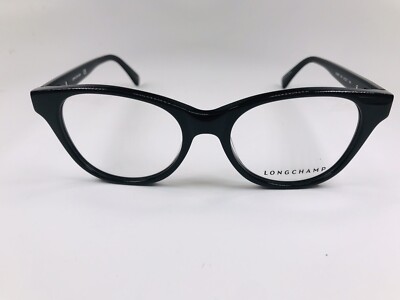 New LONGCHAMP LO2601 001 Black Eyeglasses 51mm with Case | eBay display picture 3