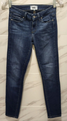 PAIGE Verdugo Denim Ankle Slim Jeans Size 24 Rayon Blend Stretch Clean