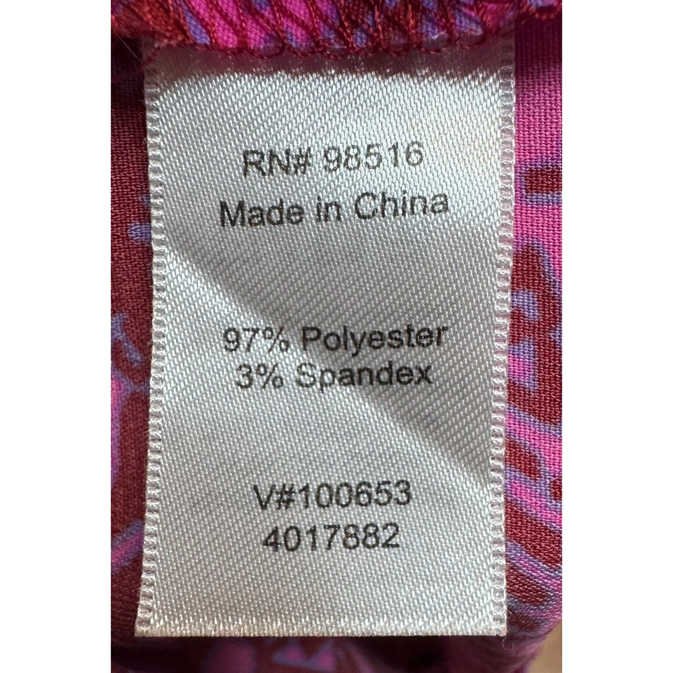 Calça Coldwater Creek Dopamina Boho Fada Perna Larga Tamanho 10 Caprichosa - Imagem 3 de 4