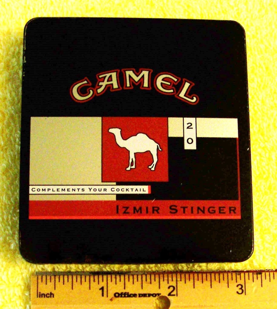 VINTAGE: Camel Izmir Stinger - Empty Cigarette Tin - Includes Internal  Papers