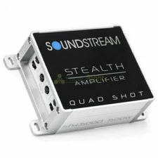 SOUNDSTREAM ST4.500D 4 CHANNEL 500W AMP MOTORCYCLE COMPACT SMALL 4 CH AMPLIFIER