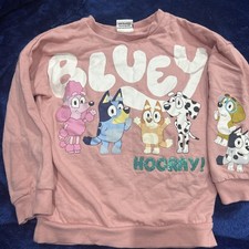 Asda George Bluey Jumper Size 5-6yrs