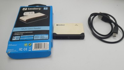 Sandberg Multi Card Reader boxed compact flash sd sdhc xd etc