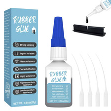 25G Rubber Glue - Strongest Instant Rubber Adhesive, Strong Bond, Waterproof, UV