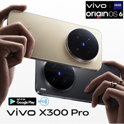 Original Vivo X300 Pro 5G Smartphone 6.78'' 120Hz Dimensity 9500 NFC 6510mAh 90W