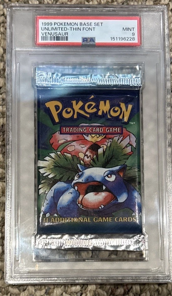 Wizards of the Coast Pokémon TCG Base Set Sealed Collectible Card