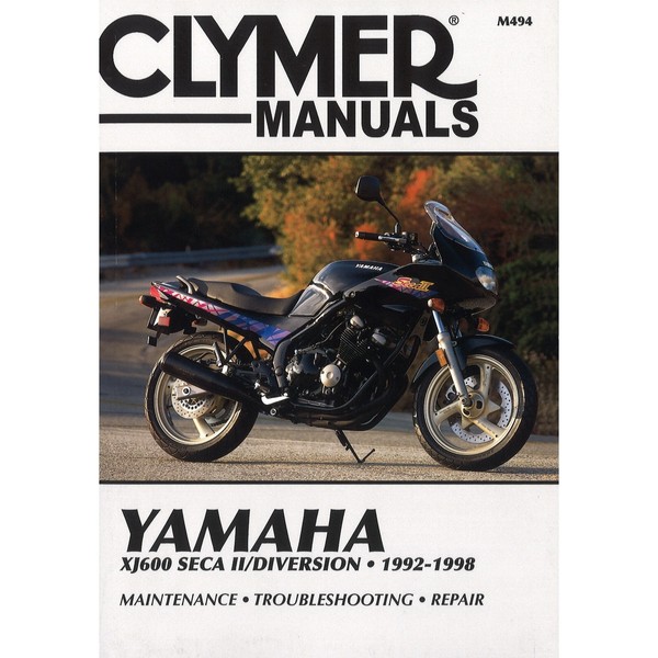 Yamaha XJ600 Seca II Diversion (1992-1998) Reparaturanleitung Clymer-image