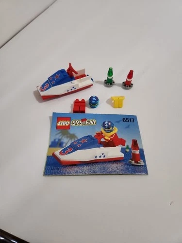 Lego 6517 City Town Boat WATER JET 99% Complete w/Instructions READ