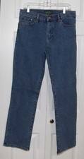 Ralph Lauren - Lauren Jeans Co. Straight Demin Straight Leg Jeans Size 12
