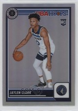 2023-24 Panini NBA Hoops Premium Stock Silver Prizm Jaylen Clark #189 4z8