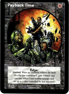  Shadowfist CCG: Inner Kingdom Games-Back for Seconds-Payback Time-Fixed