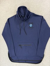 Rhode Island Rams Stitched Logo Lacrosse Team Pullover (Women's Large) Blue