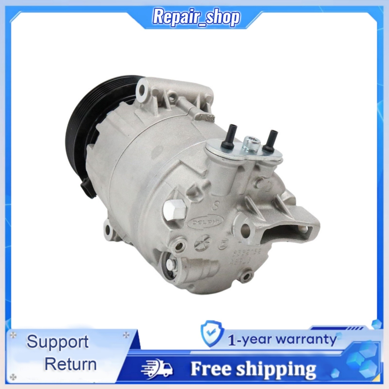 284728 Fit For Maserati GranTurismo Quattroporte 4.2L 4.7L V8 AC Compressor Pump