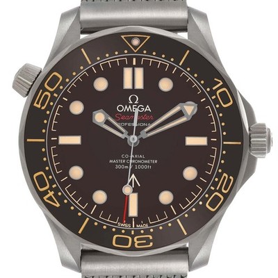 Omega Seamaster 007 Edition Titanium Mens Watch 210.90.42.20.01.001 Box Card