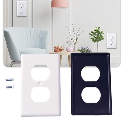 Modern Design Electrical Wall Plate Outlet Cover Universal Kid Safe Case