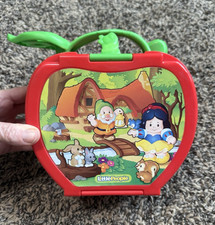 Fisher Price Little People Disney Princesa Blancanieves Fold n’ Go Apple RARO USADO EN EXCELENTE ESTADO