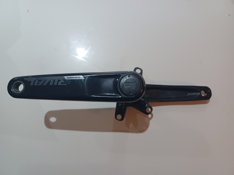 SRAM Rival AXS Quarq Powermeter Crankset Dub 165mm