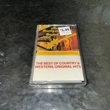 The Best Of Country  Western, Original Hits Cassette Tape