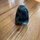 Fluorite Palm Stone Quartz Crystal Specimen Polished Healing — photo 6