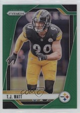 2024 Panini Prizm Green Prizm TJ Watt #245 1cg0
