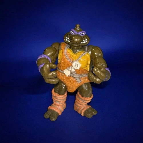 Vintage 1993 Teenage Mutant Ninja Turtles Cave Turtle Donatello 4.5" Figure TMNT