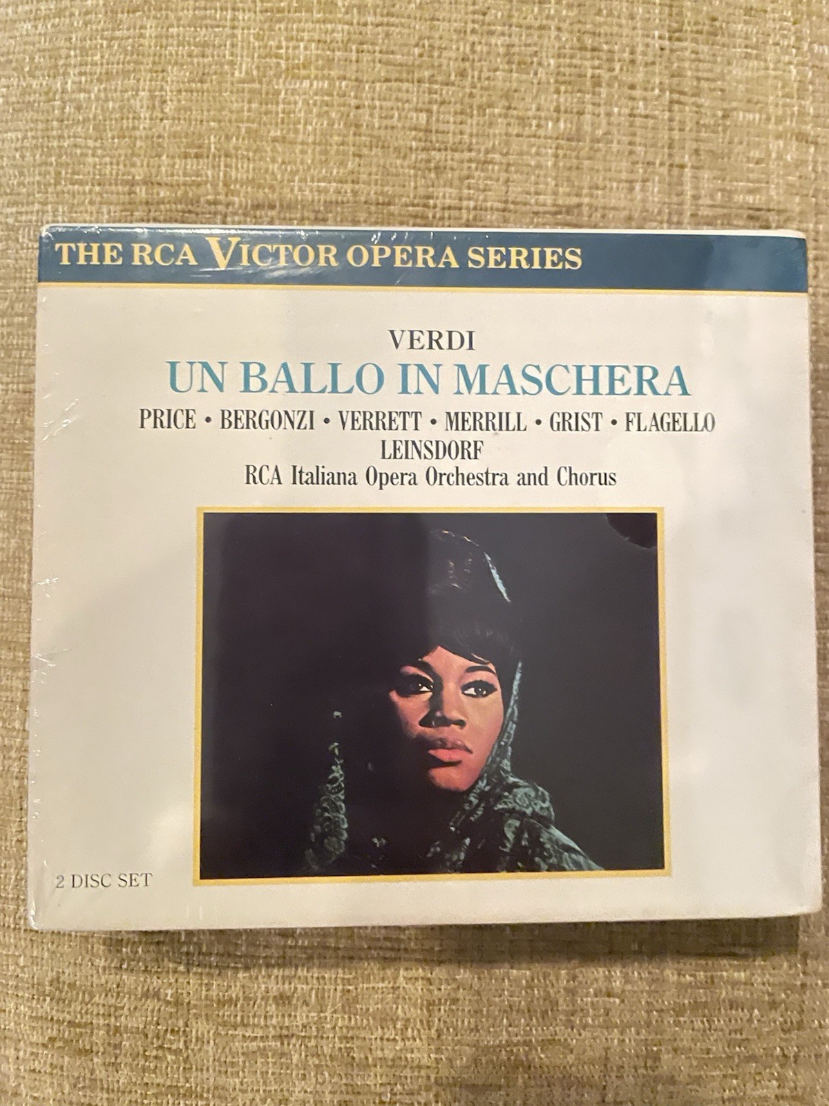 Verdi - Un Ballo In Maschera - Opera 2 CDs Brand new