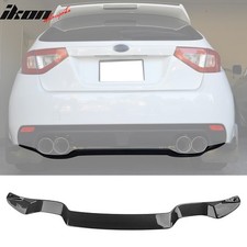 For 08-14 Subaru Impreza Wrx 5dr Sti Rear Bumper Lip Splitter Carbon Fiber Print