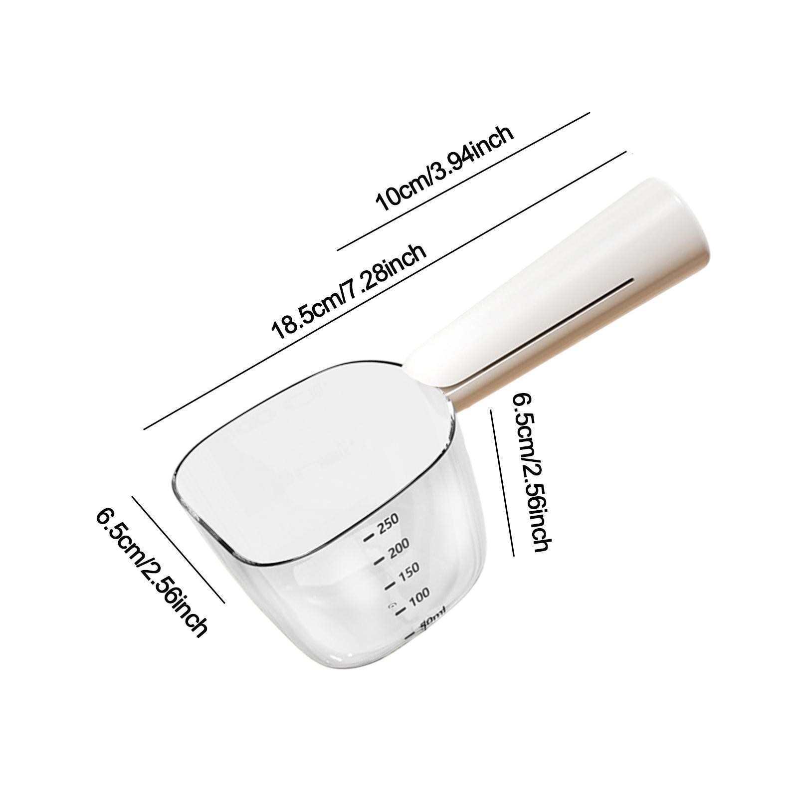 Dog Measuring Cup Pet Food Feeding Food Feeder Accurate Measurement Multi Use