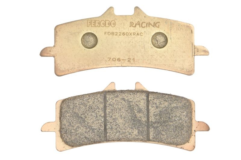 Fits FERODO FDB2260XRAC Brake pads FDB2260XRAC  sinter, intended use racing fit