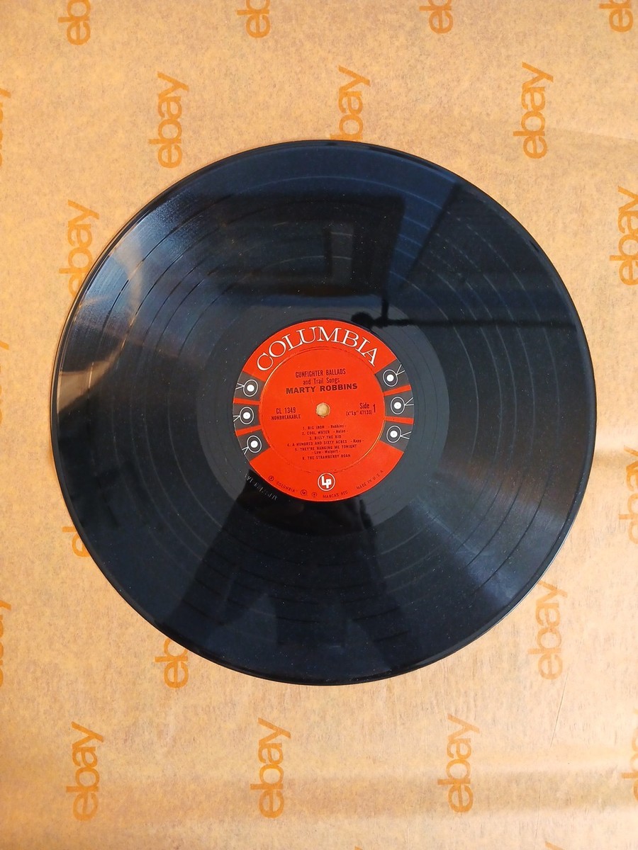 Marty Robbins Gunfighter Ballads And Trail Songs Vinyl LP VG+ | eBay