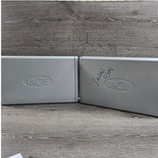 2x LaCie Big Disk Extreme 1TB External Hard Drive FireWire USB Tested 301199