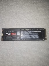 Samsung 990 PRO 2TB NVMe PCIe 4.0 M.2 2280 MZ-V9P2T0B/AM Internal SSD