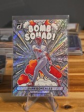 Juan Gonzalez Texas Rangers 2023 Donruss #BS7 Bomb Squad Rapture