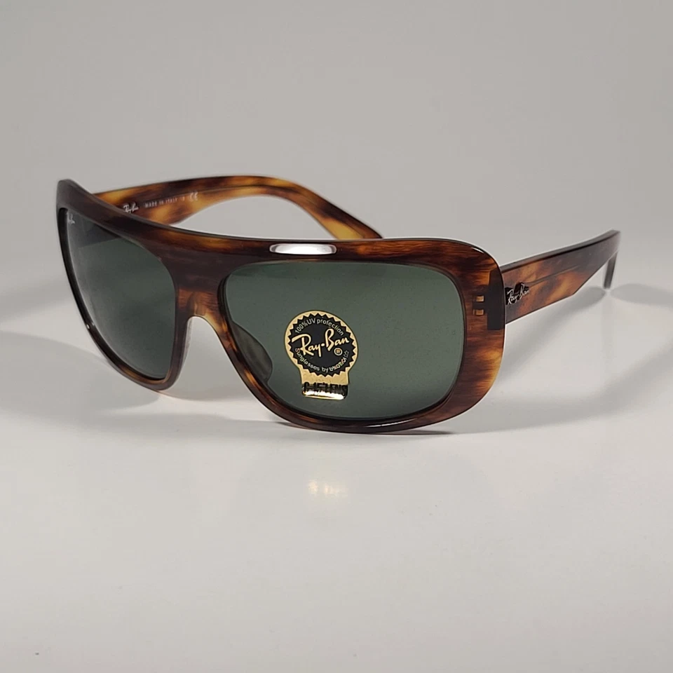 Gafas de sol Ray-Ban RB2196 954/31 Blair a rayas marco habanero lentes verdes 64 mm Foto 4 de 4